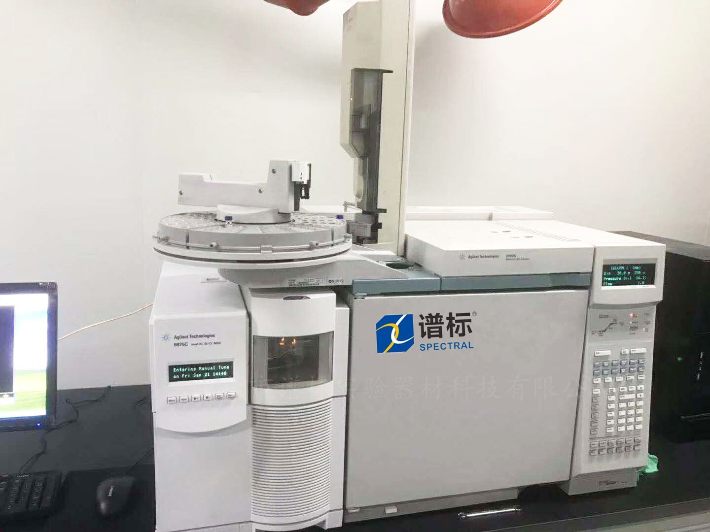 湖北某大型检测集团购买我司两台安捷伦 GCMS 6890N-5975C