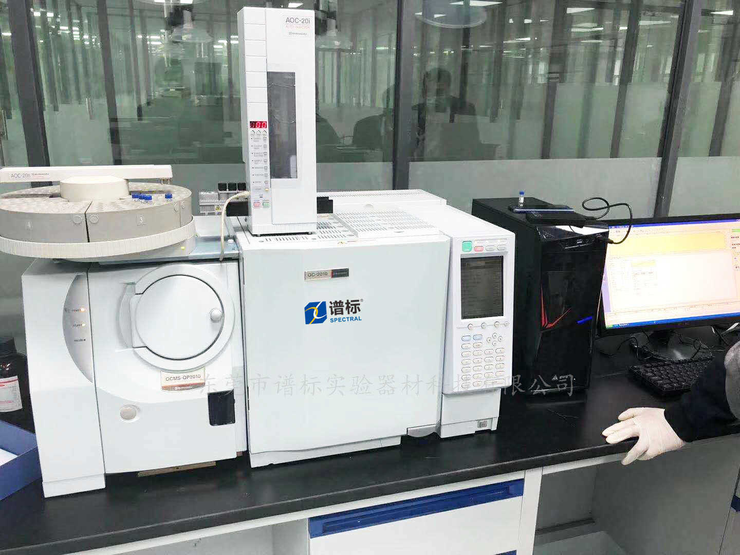 2020年3月13日优质岛津二手GCMS QP2010 成功安装于深圳