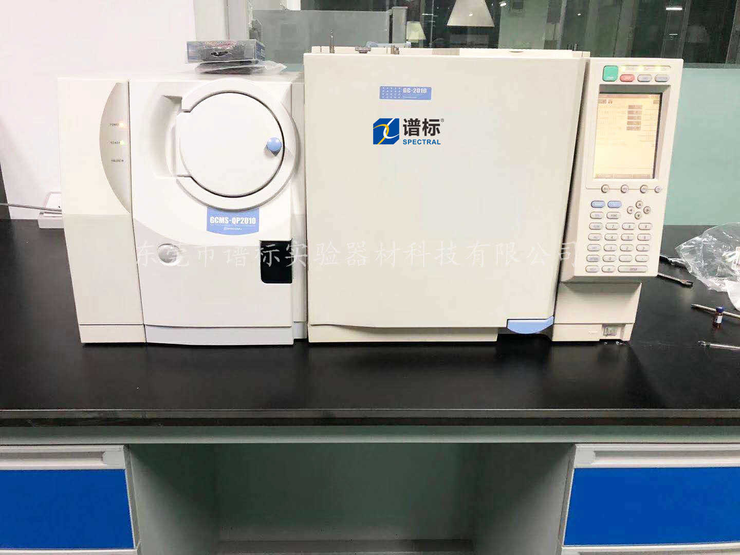 又一台二手岛津GCMS QP2010顺利验收于东莞（不带检测器）