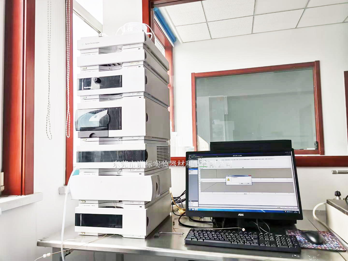 液相色谱仪HPLC 1200+VWD在河北某生物公司安装通过