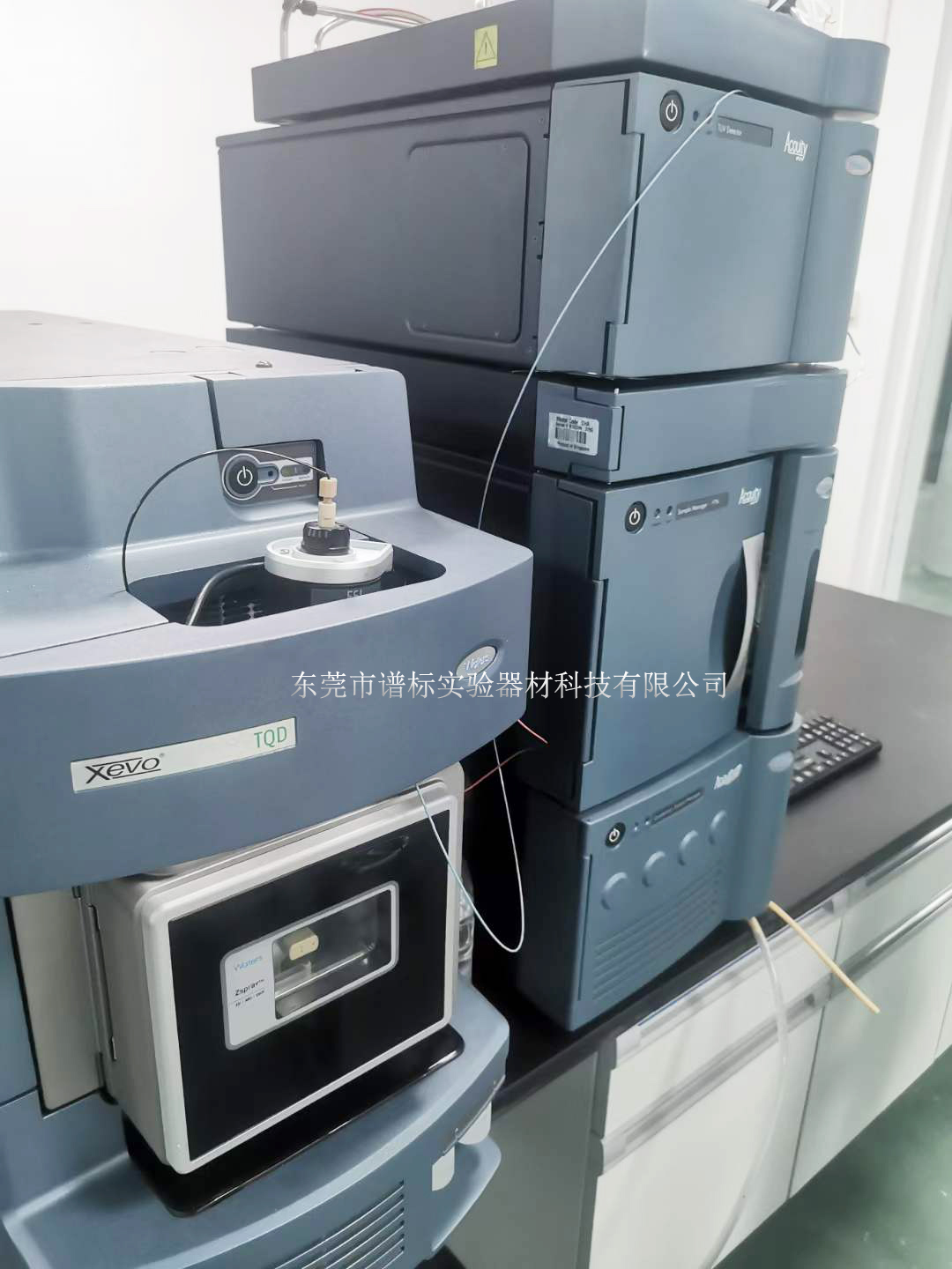 串联四极杆液质联用仪LCMSMS waters ACQUITY  UPLC +Xevo TQD 安装调试完毕