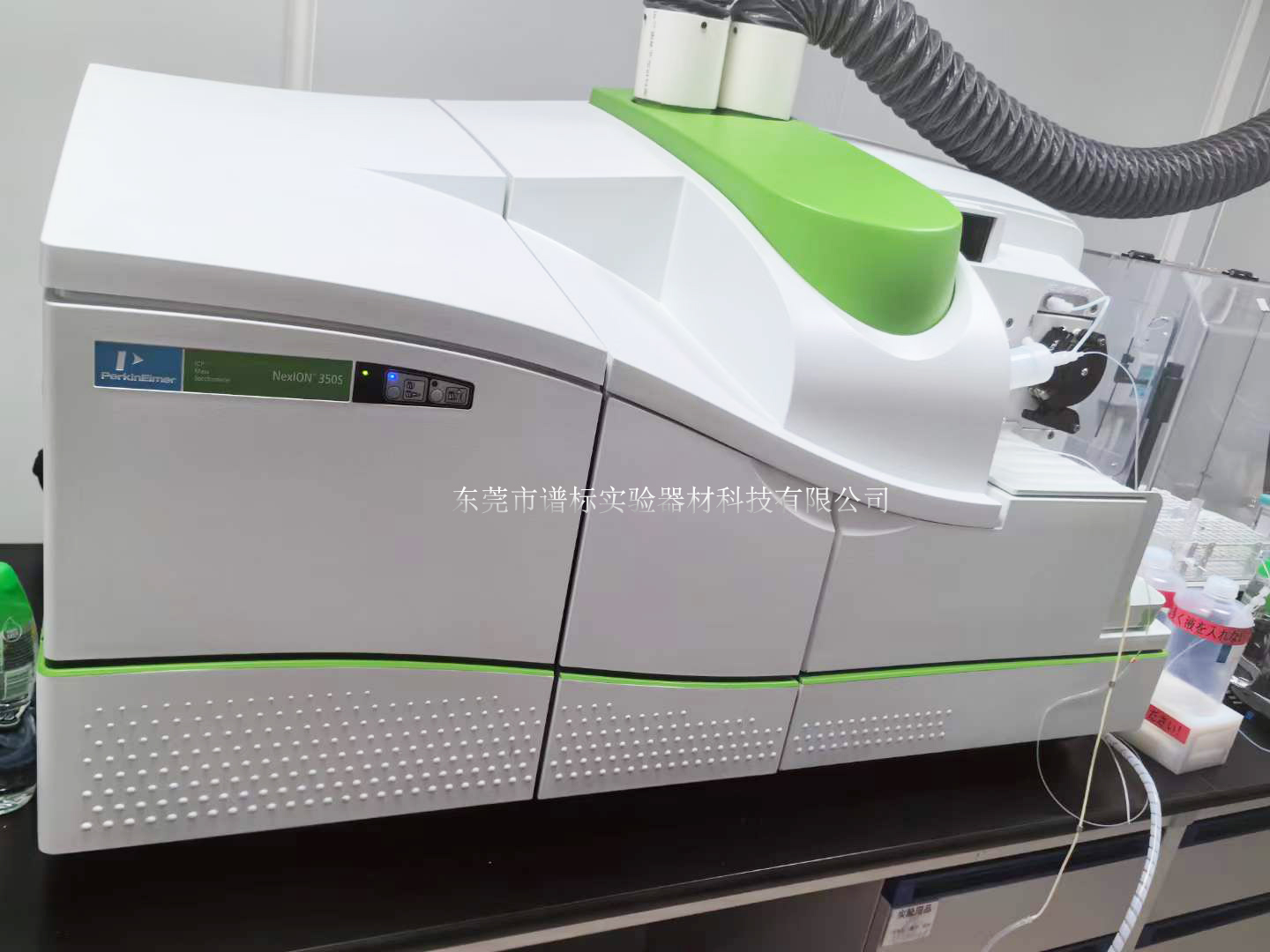 5月9日泰克玛吹扫捕集和铂金埃尔默电感耦合等离子体质谱仪NexION 350S 在东莞安装